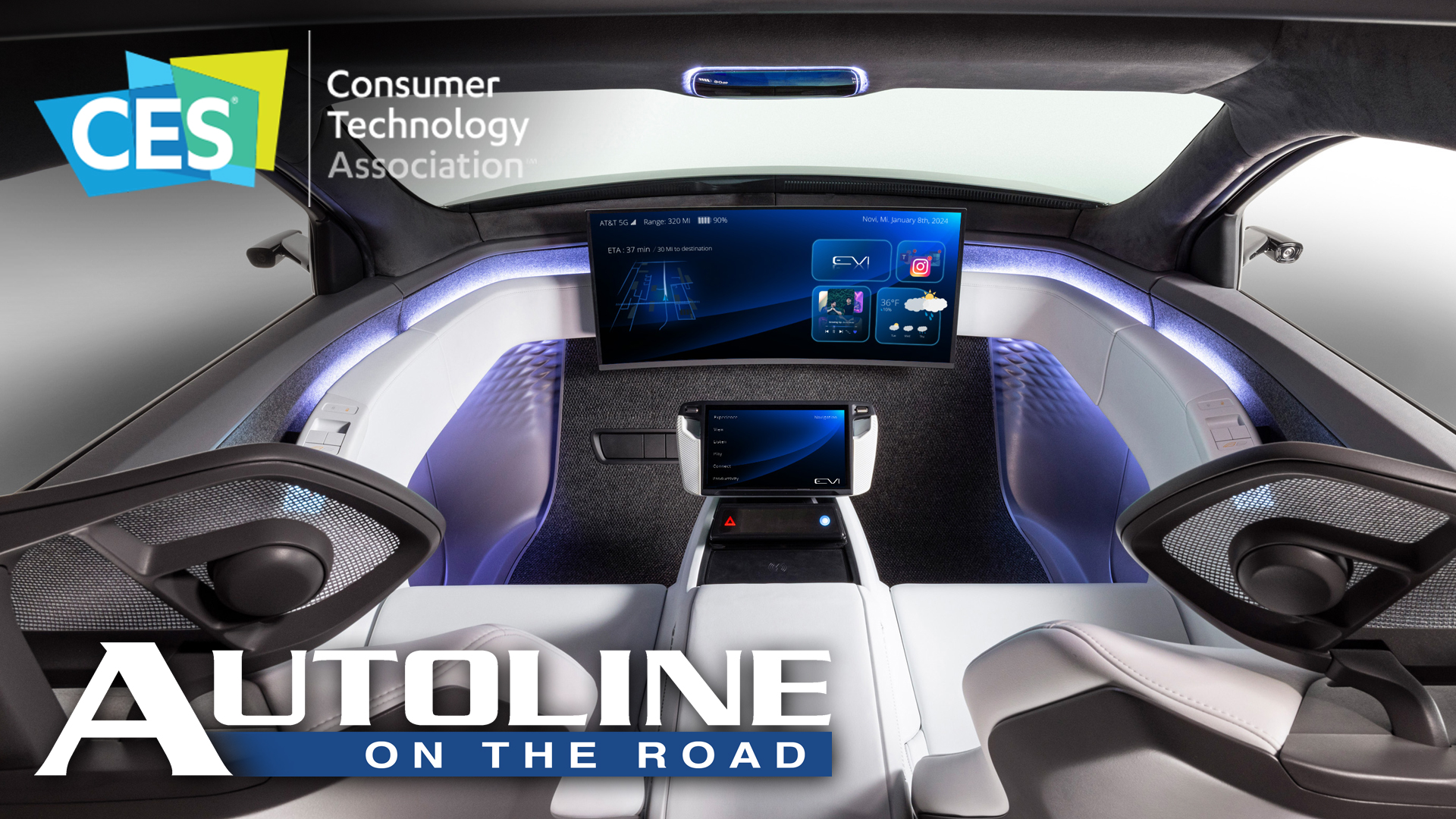 Autoline On The Road   CES 2024 Yanfeng 